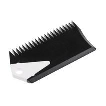 플라스틱 서핑 보드 왁스 빗 SUP 서핑 보드 왁스 핀 키 블랙 빗 제거, 8.5x4cm, 검은