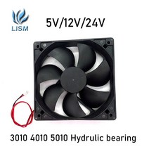 미션 쿨러 DC 5V/12V/24V 3D 프린터 소형 팬 3010 4010 5010 압출기 Hotend BLV MGN Cube Ender 3 용 냉각 유압식 베어링, 01 5V, 03 5010