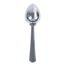관리기 스테인레스 스틸 차 인퓨저 스트레이너 스푼 루스 리프 필터 허브 스파이스 신제품!, 01 Silver_01 S