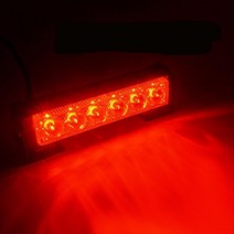 경찰차 견인차 경광등 튜닝 시거잭 바라이트 굴삭기 레카차 탑차 LED, 12V용