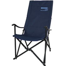원스위크라이프 롱 릴렉스 캠핑의자 특대 블랙프레임, 1개, 네이비