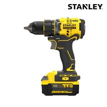 스탠리 충전 전동 무선 드릴 드라이버 20V 4.0Ah SBD720M2K
