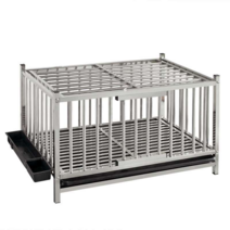 스텐 닭장 뜬장 메추리 관상닭 새장 하우스 병아리, 155x60x60+휠