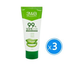 [예쁜얼굴]99% 알로에베라 수딩젤 수분 진정150g x3개