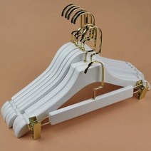 화이트 골드 흘림방지 고급 옷걸이 바지걸이, 화이트골드 여성용바지걸이 32cm, 1개