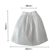 네일흡진기 필터 집진기 먼지 가루 고출력 흡입 청소 3pcs 손톱 먼지 수집가 가방 흰색 부직포 진공 팬 통, 01 Single-layer A