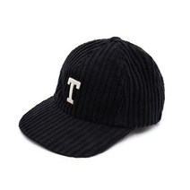 HW-BC150CD VRT Initial 5 Corduroy Cap│T Black