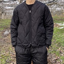 남자 깔깔이 세트 작업복 패딩 자켓 패딩바지