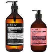 에코리브 플로럴부케 샴푸 x 에코리브 데미지 리페어 트리트먼트 500ml, 1000ml