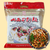 식당용 칼국수 중국식품 중국국수 대용량 도삭면 샨시 도삭미엔 2kg, 1개
