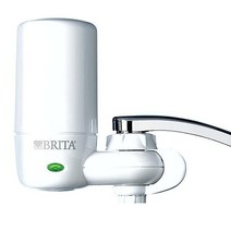 싱크대용 Brita 정수 필터 수돗물용 완벽한 수도꼭지 장착 물 여과 시스템 납 99% 감소 흰색, 완벽한_수도꼭지 장착 시스템 | 하얀색, 1개