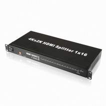 HDMI v1.4 16 분배 멀티 분배기 스플리터 4K UHD EDID 딥스위치 HDCP지원, NEXT-HD116SP4K