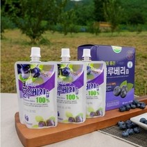 강원도 정선 유기농 눈에좋은 블루베리즙 100% 80mlx30포