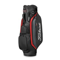타이틀리스트Titliest 골프백 스탠다드 캐디백 9인치 방수 내마모성 골프클럽 가방, 블랙
