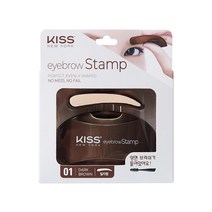 키스뉴욕 아이브로우 스탬프 버전2 일자형 4g, 내츄럴브라운, 1개