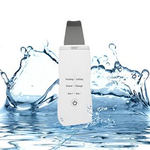 Rika 페이셜 스킨 스크러버 부드러운 껍질 스킨 필링 추출기 무선 충전식 모공 클렌저 각질 제거기