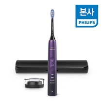 필립스 전동칫솔 소닉케어 다이아몬드 클린 9000 스페셜 에디션 퍼플블랙 HX9911/74