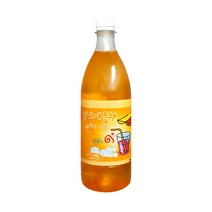 아담스팜 망고애플향 슬러시 시럽 1kg/슬러쉬 원액, 1개, 1kg