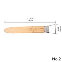 도예체험 취미 넓히다 톱니 점토 질감 도구 풀 수정 세라믹 조각 플라스틱 대나무 손잡이 도자기, 02 No.2