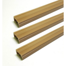 에이템 사각 전선몰딩 5호 3p, 우드색 5개