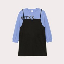 이랜드 [행텐주니어]행텐틴즈 강남NC 여아 티셔츠 레이어드 원피스 14310-121-201-69