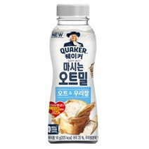 칠성 쉐이크 아침 식사 대용 퀘이커 마시는 오트밀 오트 & 우리쌀 건강식 간편식 식단조절 선식 50G 20개, 19세트