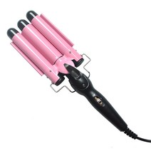 DFMEI 준마 LED 웨이브 고데기 물결 봉고데기 220V 전용코드, 2단온도조절, 25mm