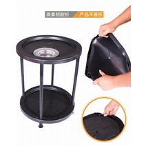 홀테이블 모듈 보조 김세정 티 테이블 전자동 마작 기계 마작 커피 두꺼운 플라스틱 체스, 두꺼운 원형 커피 테이블