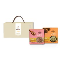 누룽지2종_밥이요리다_선물세트_400g 346F, 3번 오색현미+울금, 3번 오색현미+울금