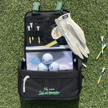 아웃오브바운즈 아웃오브바운즈_골프 행잉 파우치_OOBAC0201, Black