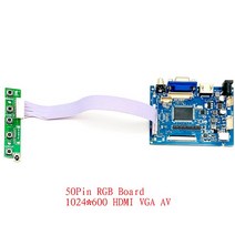터치패널7 인치 TFT LD 1024600 HD 해상도 IPS 전체보기 50Pin RG 인터페이스 산업용, 03 Only HV ord