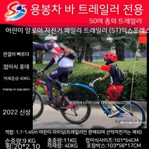 WeeRide Co-Pilot 어린이 트레일러 산악자전거 부모자녀 트레일러 자전거 트레일러 접이식 통통 타이어, 03. 부품