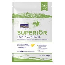 [피쉬포독] 슈페리어 퍼피 강아지사료 1.3kg