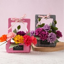 하루클래스 DIY 키트 카네이션 바구니 만들기, 바이올렛