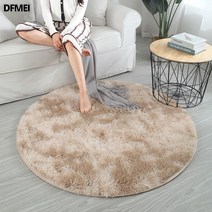 DFMEI 원형 카페트 담요 매트 심플 카페트 원형 베드 카펫