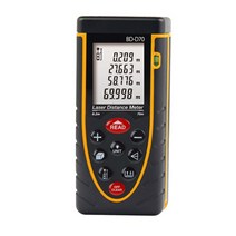 [∂LL7] 블루텍-레이저거리측정기 BD-D70 0.2-70m (1EA) 디지털 전자 기구 측량장비_h§eEA, §본상품§e