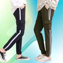 앤더데이 원앤투라인 카고조거팬츠