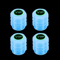 자동차부품 해골 로고 발광 밸브 캡 자동차 바이크 오토바이 자전거 타이어 노즐 커버 장식 방진 액세서리, 04 4pcs blue B