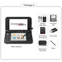 가정용오락실게임기 닌텐도 3ds 용 오리지널 3ds 3dsxl 3dsll 게임 콘솔, 3dsxl-패키지 2