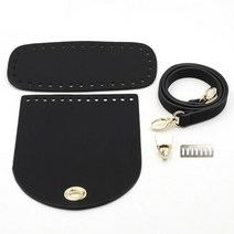 3pcs/세트 인공 가죽 숄더백 바닥 스트랩 DIY 뜨개질 크로 셰 뜨개질 핸드백 재봉 액세서리 교체