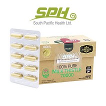 뉴질랜드 밀크씨슬 70000mg 60캡슐 밀크시슬 SPH, 1개, 기본
