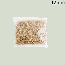 3MM 납짝 머리 나사 못 2000개 12MM 금색 평 볼트 철 피스 낮은 목재 용