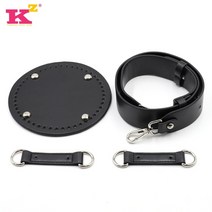 퀼트 가죽공예 핸드메이드 Kzfashion diy 수제 배낭 가방 액세서리 가방 스트랩, 블랙 모델 4