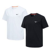 미즈노 미즈노 면 반팔 티셔츠 32YA1150_F