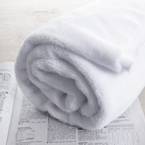 벨보아 털원단 EF벨보아 화이트 극세사 5mm Fur 62인치 152