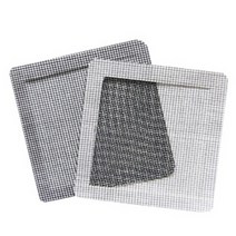 엘트리 접착식 방충망시트, 사이즈:4.방충망시트 원형(중) 2입