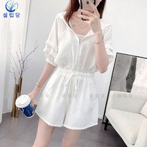 셀럽당 점프슈트 여여름 캐주얼 루즈핏 날씬해 보이는 와이드 패션 카고 점프슈트