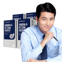 뉴트리원 정우성 어골칼슘 마그네슘 비타민D 4박스 (1 000mg x 60정), 60정, 4개