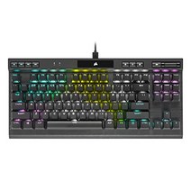 Corsair 미국출고-CORSAIR K70 RGB TKL – Champion 시리즈 Tenkeyless 기계식 게임용 키보드 - Cherry MX 속도 키 스위치 - 내구성 있는 알루미늄 프레임 - 키별 RGB LED 백라이트 - 분리형-171200, 02.키보드 + 매트, 05.스페셜 에디션
