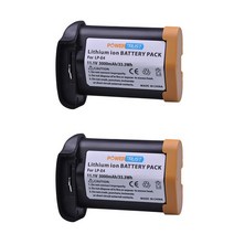 배터리호환 LP-E4 3000mAh 배터리 + LCD 급속 충전기 캐논호환 EOS 1D 마크호환 III EOS-1D IV 1dx, 04 2배터리